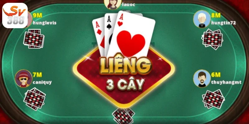 Bài Liêng Tại Sv388 – Hướng Dẫn Chơi Dễ Thắng, Cơ Hội Lớn 2 Game bài Liêng trực tuyến tại cổng game Sv388